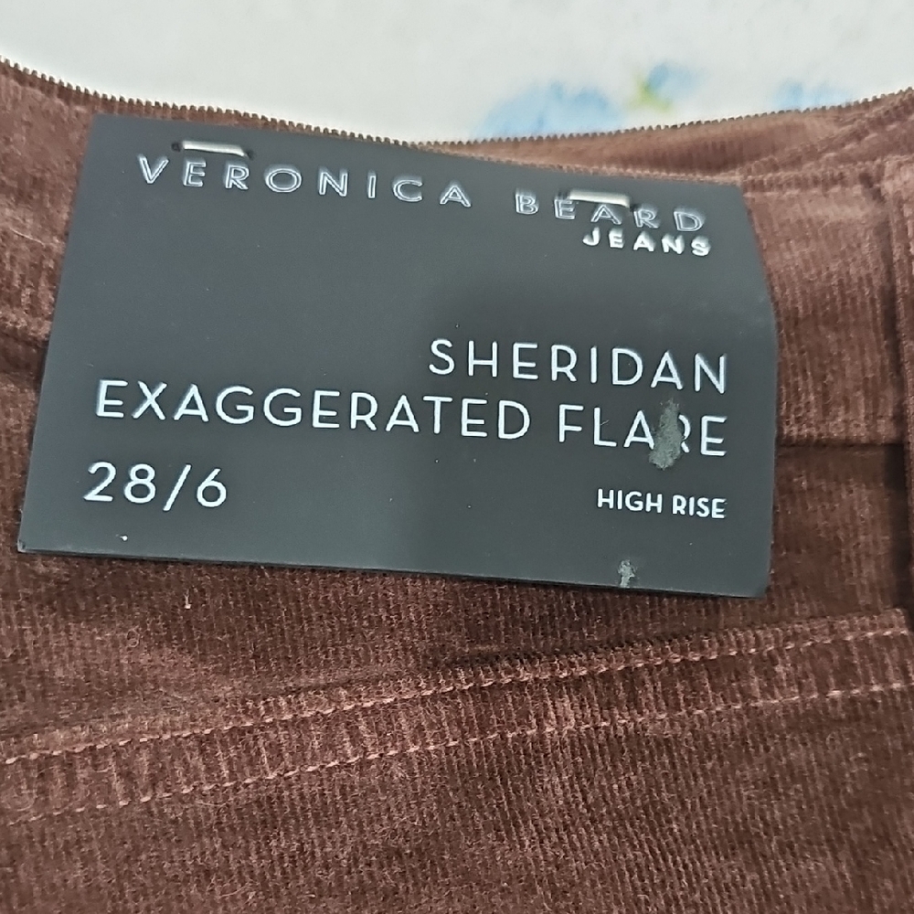 Veronica Beard Brown High Rise Jeans